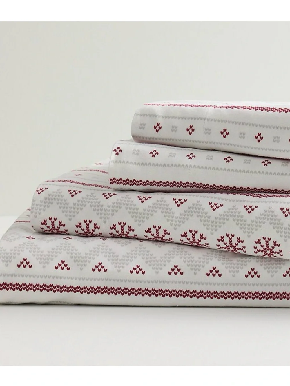 New Heavy Weight 100 % Cotton Flannel Sheets Set KING 4 pc